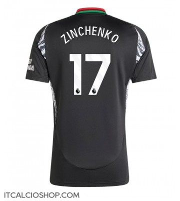 Arsenal Oleksandr Zinchenko #17 Seconda Maglia 2024-25 Manica Corta